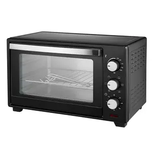 Cb Ce Saa Rohs Etl Approval 60l Double Glass Toaster Oven Electric Glass Oven