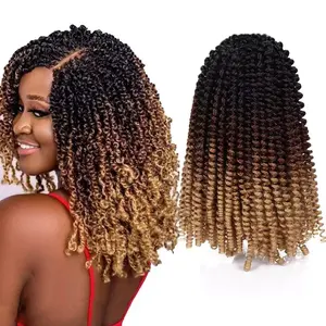 Synthetic Pink Ghana Twist Kinky Passion Spring Twist Hair Bulk Wholesale Braids 8 Inch Crochet Ombre Tgrey 12 Inch Blue B4