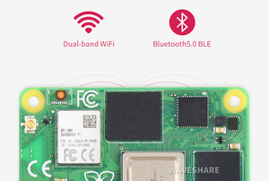 Waveshare CM4104016-SKU-18794, Módulo de Computación <span class=keywords><strong>Raspberry</strong></span> <span class=keywords><strong>Pi</strong></span> <span class=keywords><strong>4</strong></span>, Opciones para RAM / EMMC / Inalámbrico - Product Image 6