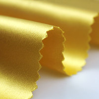 Accepter personnaliser le tissu en satin solide en acétate de polyester pour la robe ou les vêtements pour femmes