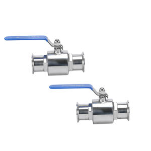 Vanne à boisseau sphérique sanitaire en acier inoxydable sur mesure, type Tri-Clamp A270, finition polie Q81F, fabricant de vannes à boisseau sphérique 316/316 - Product Image 6