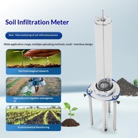 Mètre d'infiltration intelligent du sol, dispositif de mesure du taux d'infiltration, conception multi-interface, testeur de conductivité hydraulique numérique