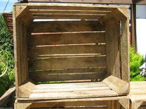 Cassa per Mele Vintage in Legno Scatola in Legno Decorazione per Matrimoni Casse per Mele in Legno a Basso Costo - Product Image 2