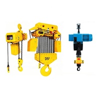 Palans électriques à chaîne sur mesure de l'usine du Zhejiang, chariot fixe, contrôle de vitesse double, certification ISO CE, grue de levage industrielle 220V, nouveau modèle