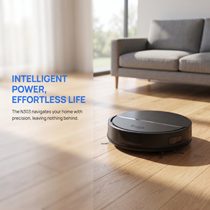 Household Robotic <b>Floor</b> <b>Cleaner</b>, Smart Sweeping Robot with High Suction & App Remote Control - Product Image 3