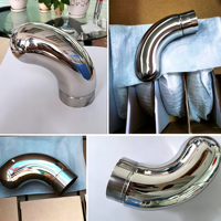 Embout décoratif UNIK en acier inoxydable 304/316 pour tube de main courante, couvercle de tube de balustrade pour balcon et escalier, quincaillerie