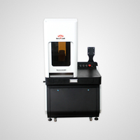 Machine de gravure laser de marquage de fibre de bureau CNC 50w Enclosure 3d Fiber Laser Marker Prix