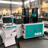 Máquina de Rolado de Perfiles CNC de Alta Resistencia 4800kg ±0.1mm, Dobladora Hidráulica para Curvado de Tubos Cuadrados de Acero Inoxidable