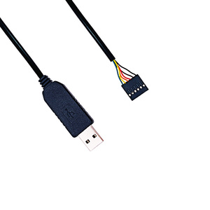 <span class=keywords><strong>Cable</strong></span> de Descarga Serial USB a 6 Pines, FT232+ZT213 de Doble Núcleo, 1.8M L, Aplicación Industrial, Conductor de Cobre - Product Image 5