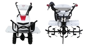 Motocoltivatore a Benzina 212cc 5.5HP Multifunzione con Aratro a Solco, Coltivatore Rotante Manuale Regolabile per Frutteti e Agricoltura - Product Image 6