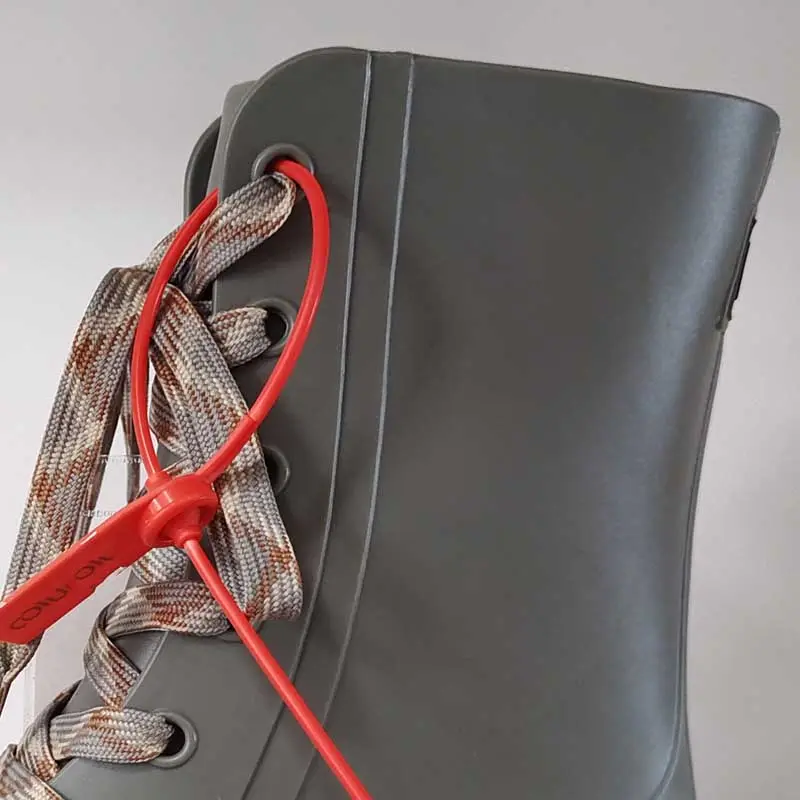 Botas De Caucho Wellington Gum Boots Thermal Work Safety Waterproof Men Rubber Rain Boots