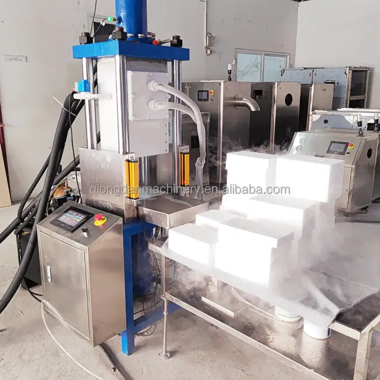 Dry Ice Pelletizer Machine Dry ice grain press Industrial Export Liquid Co2 Dry Ice Block Making Machine Hot Sale