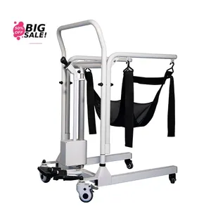 Electric Patient Lift transfer chair for Home and outdoor use Portable Bedside Transfer Toilet Chair help transfer to car