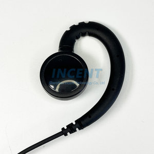 Auriculares de Radio Bidireccional con Botón de Hablar para Radios <span class=keywords><strong>Eads</strong></span> Airbus <span class=keywords><strong>Cassidian</strong></span> THR880i - Product Image 2