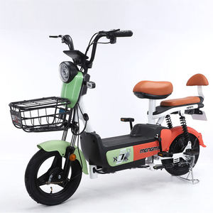 Bicicleta Eléctrica Urbana con Cuadro de Acero, Batería de Plomo-Ácido de 48V, Motor sin Escobillas de 3 Velocidades con Sensor en el Buje Delantero para Pantalla Digital, 350W 576Wh - Product Image 2