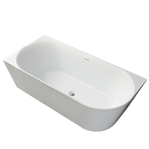 Moderna in acrilico CUPC CE Freestanding vasca da bagno la migliore vendita vasca da bagno rettangolare parete sottile bordo per adulti - Product Image 1