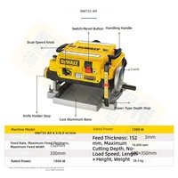Raboteuse de surface électrique DW735-A9 à vitesse variable pour le travail du bois, machine à raboter électrique pour charpentier