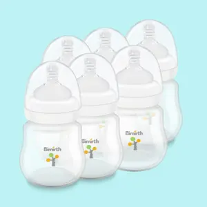 우유 아기 제품 느린 흐름 유방 우유 병 공급 병 최고의 안티 복통 유아 병