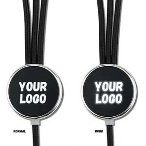 Custom Glow Multi Phone <b>Charger</b> Fast Charging Nylon Universal USB PD 3 5 in 1 Led Light up logo Cable for Promotional Gifts - Product Image 2