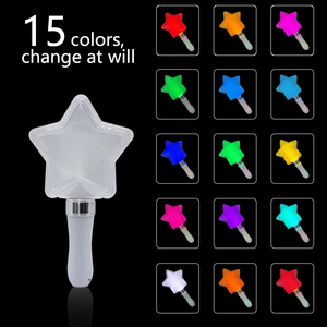 <span class=keywords><strong>Baguette</strong></span> <span class=keywords><strong>Magique</strong></span> Lumineuse Électronique, Télécommande Centrale Sans Fil 2.4G en Plastique Mignonne, Programmable, Haute Luminosité pour Fêtes - Product Image 2