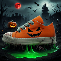 Chaussures personnalisées pour Halloween, production en série, petites quantités, logo personnalisé, baskets tendance pour festival, chaussures de skateboard sur mesure