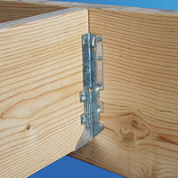 Fabrication de supports de cornières d'angle en forme de L Connecteur en bois massif Cintres de solive Connecteur de construction en bois