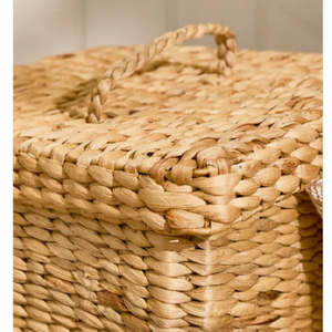 Panier de rangement ménager en rotin 100% de haute qualité forme rectangulaire écologique multifonctionnel avec couleur personnalisée en saule - Product Image 1