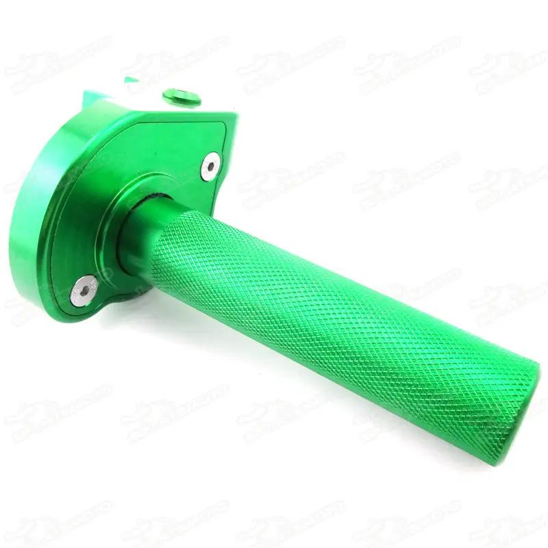 CNC Quick Action Throttle Twist Green