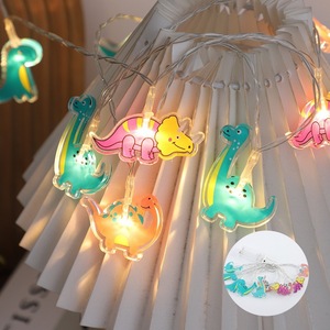 Bán buôn <span class=keywords><strong>LED</strong></span> Acrylic khủng long chuỗi đèn pin-Powered phim hoạt hình thỏ đèn và mẫu giáo bầu không khí trang trí - Product Image 2