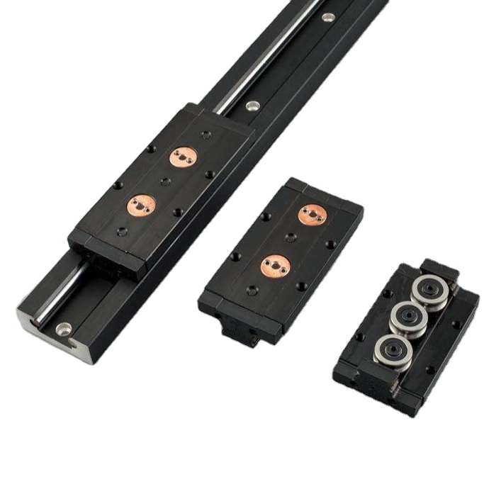 Customized Length Aluminum Profile Roller Slide Double Axis Linear Guide Rail