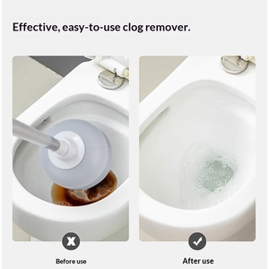Nuovo Modello Personalizzabile di Disotturatore per WC e <span class=keywords><strong>Lavandino</strong></span> con Coppa di Aspirazione in TPR, Strumento per Disintaspare Scarichi per Uso Domestico, Modello 8096 - Product Image 4