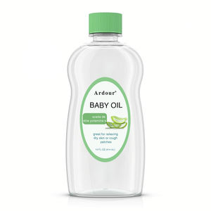 Huile corporelle hydratante quotidienne contre les coups de soleil pour toute la famille, infusée à l'huile d'argan et de ricin, pour le bain des bébés - Product Image 1