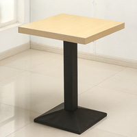 YWJ Yaweijia Table Restaurant Bois Simple Centre En Bois Table Conceptions Table Basse Carrée Bois