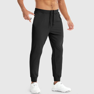 กางเกงกอล์ฟผู้ชายแบบลำลองน้ำหนักเบาคุณภาพสูงทรงตรงสำหรับเล่นกีฬาและวิ่งจ๊อกกิ้ง - Product Image 1