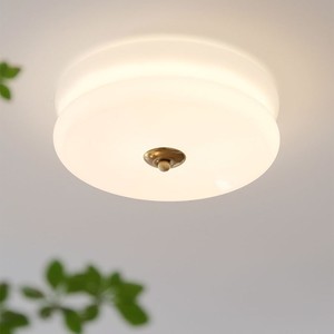 Cream <b>Ceiling</b> <b>Light</b> Led Warm White <b>Light</b> 10-15 Sqm Living Room Bedroom Ambient Lighting Fixture - Product Image 4