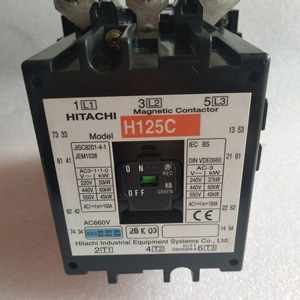 ฮิตาชิ คอนแทคเตอร์แม่เหล็ก H65C 220V AC 3P 30kW สวิตช์อุตสาหกรรม - Product Image 3
