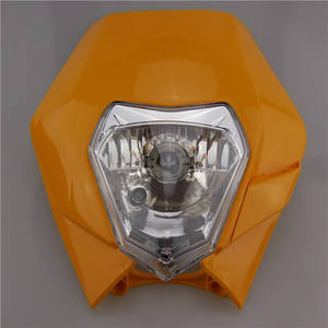 Phare de moto Ghost Face, phare de moto tout-terrain, phare de rechange adapté aux modèles Huayang et Bosoer - Product Image 4