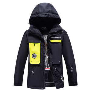 Veste de <span class=keywords><strong>ski</strong></span> pour femmes en plein air hiver épaissie robe de <span class=keywords><strong>ski</strong></span> chaude et résistante au froid robe d'alpinisme pour fille <span class=keywords><strong>manteau</strong></span> imperméable coupe-vent - Product Image 1