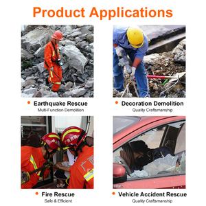 Kit di 9 Attrezzi Manuali per Intervento Antincendio e Soccorso SL-700D, Set di Apertura Forzata d'Emergenza con Barra Telescopica per Soccorso Post-<span class=keywords><strong>Terremoto</strong></span> - Product Image 6