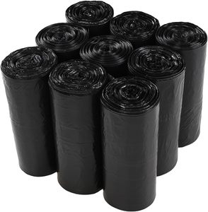 Bolsas de Basura Resistentes con Refuerzo Lateral, Estampado en Caliente de Seguridad, Tamaño Personalizable, Fábrica Profesional, Plástico Negro Confiable - Product Image 4