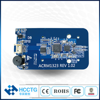 Módulo Lector de Tarjetas Inteligentes NFC MIFARE 1K/4K USB HID de 13.56 MHz, USB RS232 Opcional, ACM1323