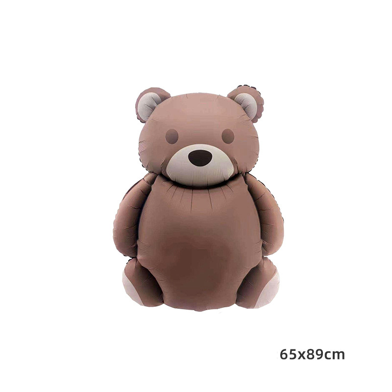 หมีสีน้ำตาล 65*89ซม