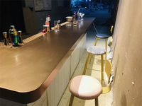 Station de travail en acier inoxydable pour Bubble Tea, cocktail, 120 cm, Glory, bar à cocktails portable, station de bar, bar bien équipé