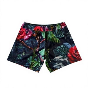 Shorts MMA unisexe à impression par sublimation, coupe ample, en mesh, séchage rapide, extensible, durable, pour entraînement athlétique et arts martiaux brésiliens - Product Image 5