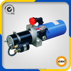 Fabricant chinois de mini-unité de pompe hydraulique 12 V avec pompe manuelle et télécommande pour levage de véhicules - Product Image 2