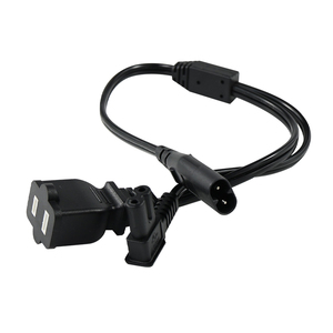 2 في 1 نيما 5-15r إلى إيك C7 الشكل 8 موصل و إيك C8 كابل سلك الطاقة أس - Product Image 3