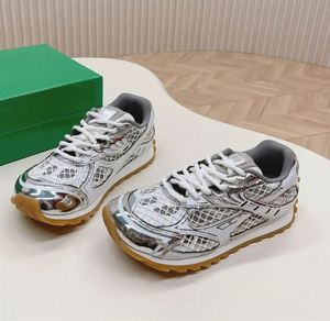 Baskets de mode unisexe 2025 – Nouvelle collection de créateur, haute qualité, lumineuses, à lacets, style bout souple, inspirées de Bottega Veneta - Product Image 2