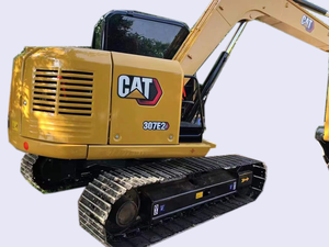 Mini-excavatrice d'occasion CAT 307E2 de 7 tonnes, fabrication japonaise, équipement hydraulique avec moteur Caterpillar, équipement de construction compact - Product Image 2