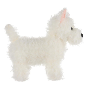 Jouets en peluche créatifs et <span class=keywords><strong>mignons</strong></span> en gros : Chiot de West Highland White Terrier en peluche, doux et câlin, cadeaux parfaits pour les enfants - Product Image 2
