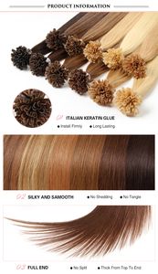 Extensiones de pelo indio estilo ondulado natural, 22 pulgadas, Remy ruso virgen, punta plana, popular, Etiqueta Privada, Balayage - Product Image 1